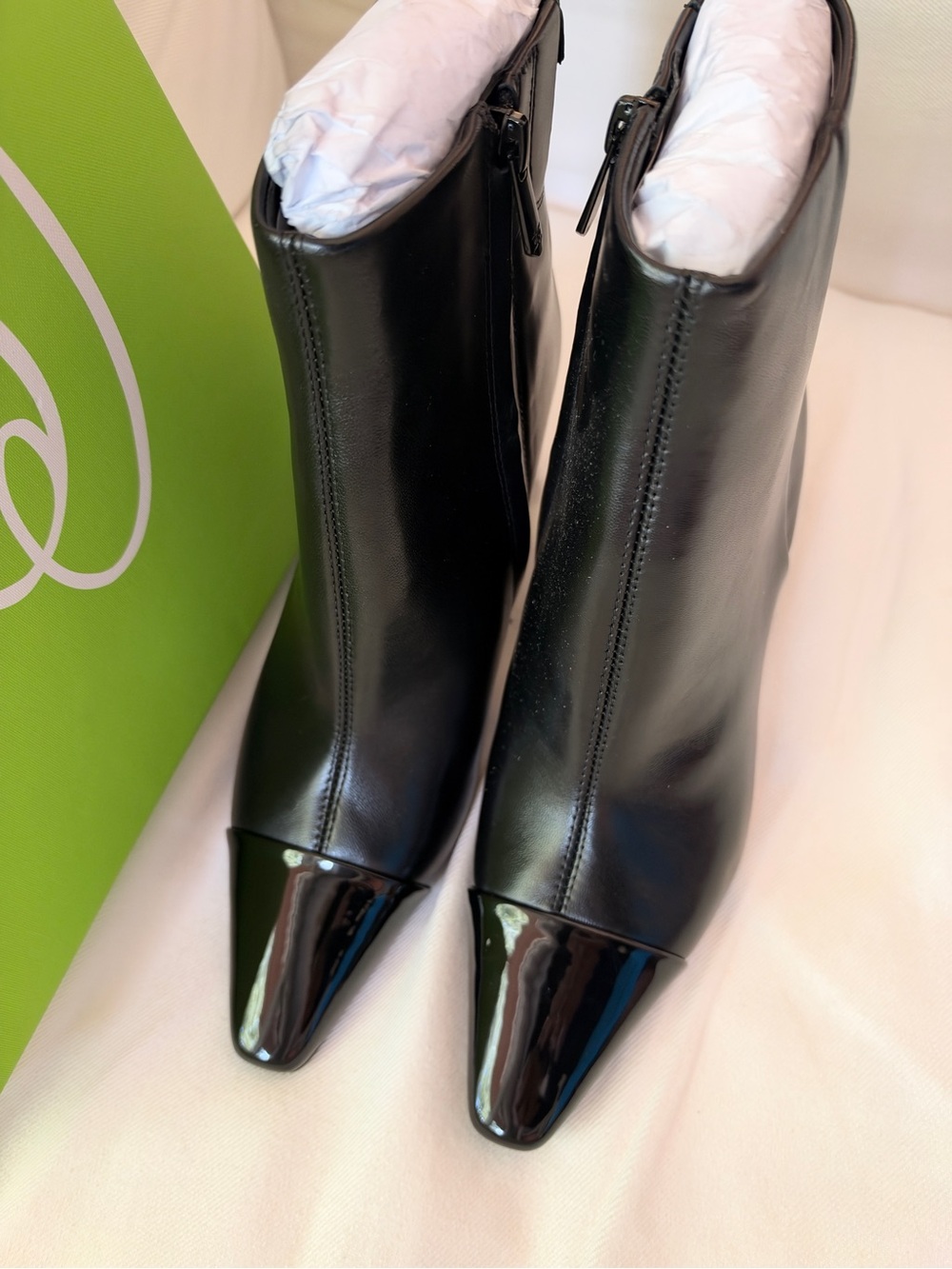 Nordstroms Sam Edelman Black Women’s Ankle Boots 7.5 NEW!! Org$175